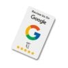 Google Review NFC Card Sticky White -1 with Adhesive Back