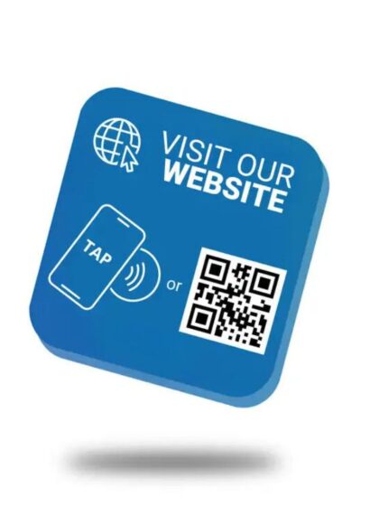 Visit Our Website NFC QR Code Tag - REVIEWUP NZ